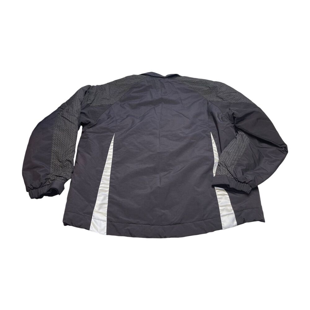 IN Designs Global Jacket Men Large Black 100% Nylon Outdoor Windbreaker Full-Zip - Picture 3 of 9